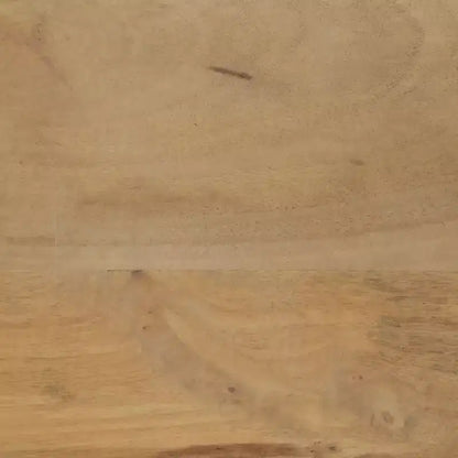 Tavolino con design a coste quadrate - Comodino, mobile d'accento utilizzabile come tavolino - Tavolino compatto dal look moderno - 20, legno naturale