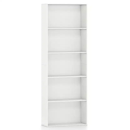 Libreria aperta a 5 ripiani, scaffale espositivo e organizer autoportante