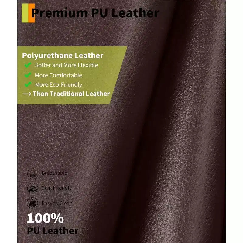 Poltrona reclinabile elettrica, poltrona Home Theater con supporto lombare, poltrona reclinabile in similpelle con schienale e gambe regolabili, poltrona reclinabile elettrica per anziani